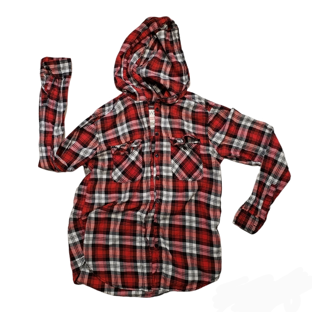 [S] SWS Boyfriend fit plaid